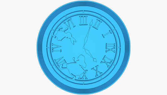Reloj DE ALICIA EN EL PAÍS DE LAS MARAVILLAS 3.5"