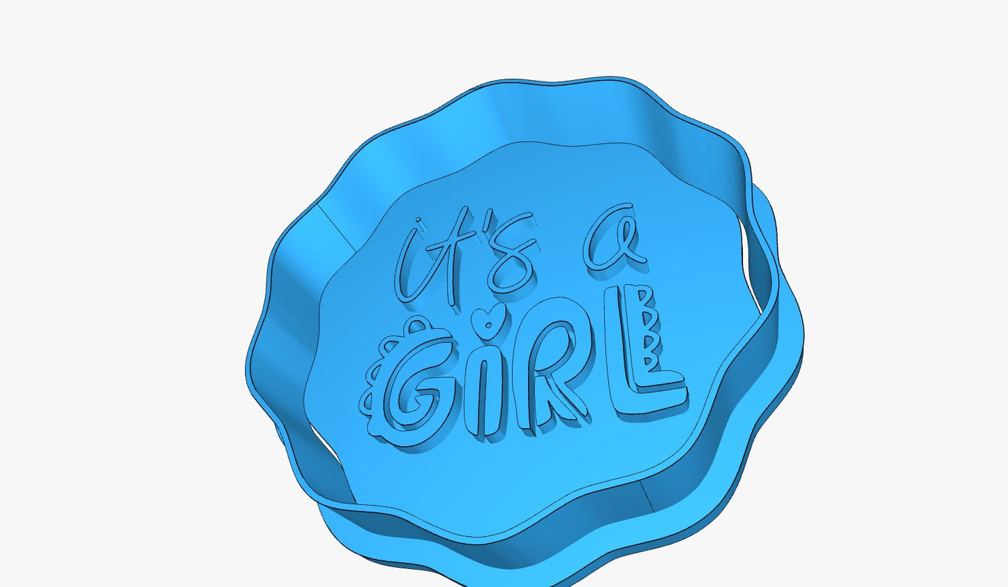 IT'S A GIRL  3"