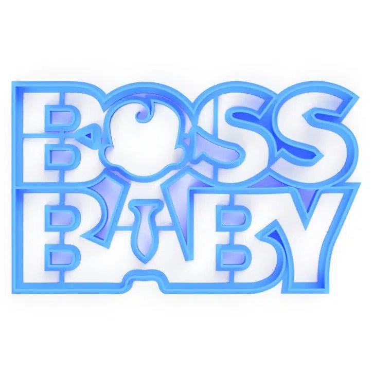 Cortador (molde) Boss Baby 3.5" x 6"