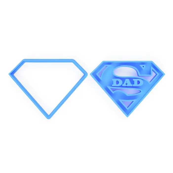 Cortador (molde) Super Dad
