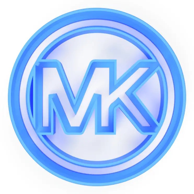 Cortador (molde) Logo Michael Kors - MK