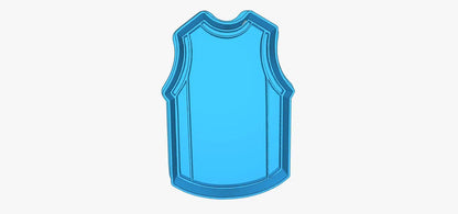 Cortador (molde) Camisa o uniforme 3" - deporte