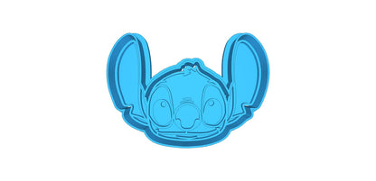 Cortador (molde) Rostro Stitch 3.5" - Disney